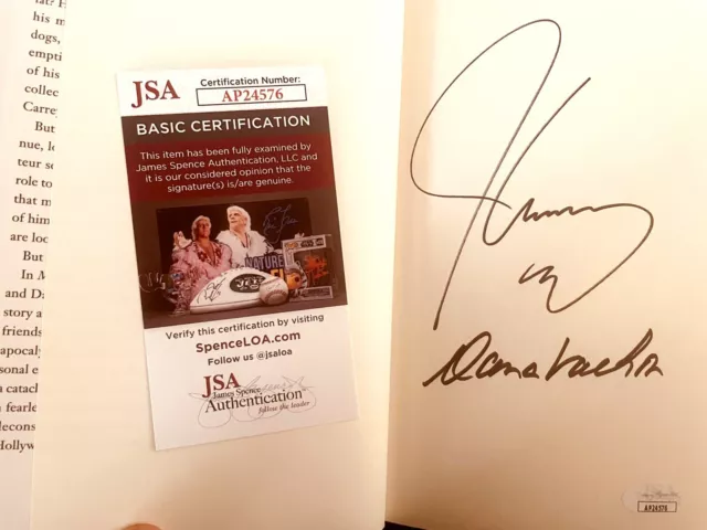 Jim Carrey autographed signed auto Memoirs and Misinformation hardcover book JSA