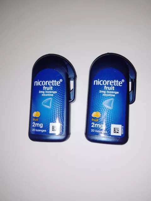 NICORETTE FRUTTA 2 mg losanghe x 40 losanghe
