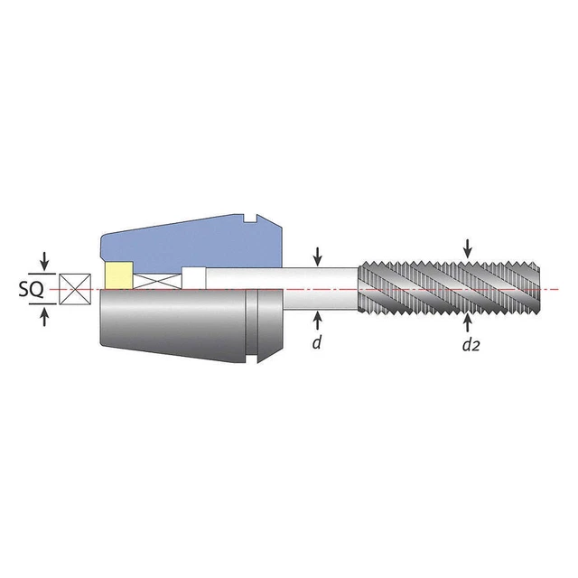 TECHNIKS 05320-381 Collet,ER16,0.3810"