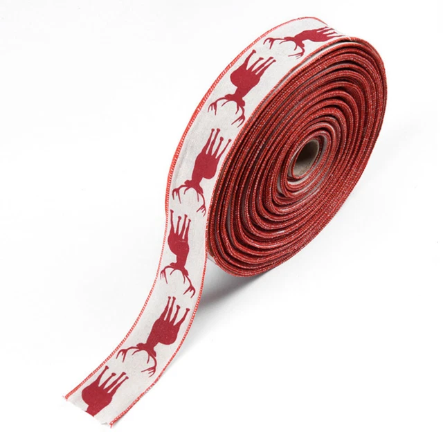 3 Rolls Party Decoration Ribbon Christmas Ribbons Crafts Decorations 3