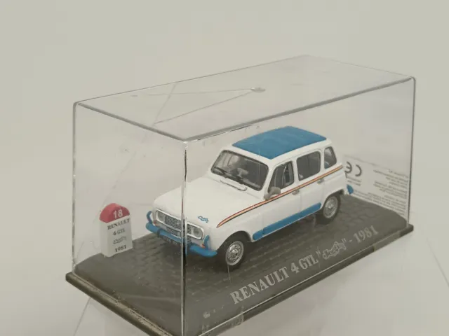 Renault 4 Gtl Jogging 1981 Boîte Abîmé 1/43 Kiosque