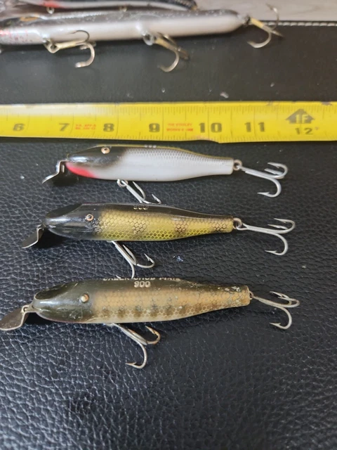 Creek Chub Pikie 900 Lot Of 3