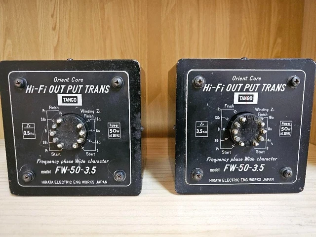 FW-100-5 TANGO TRANS　1個 Tango FW-100-5 Hi-Fi Output Transformer Pair Set from Japan