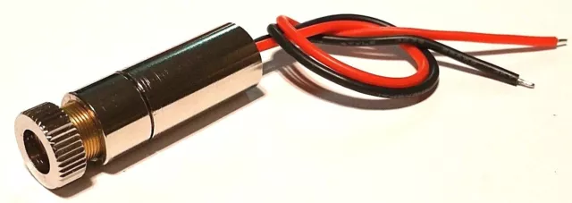 BRAND NEW ~ 7W ~ Nichia NUBM44 450nm LASER DIODE in Module w/ G-2 Lens & Leads