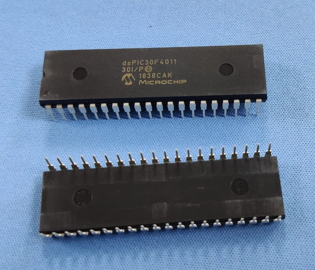 100Pc lot DSPIC30F4011-30I/P Microchip MCU 16-bit dsPIC RISC 48KB IC