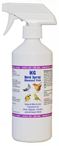 Bird Spray 500ml Mite & Lice Treatment for Hens, Pigeons,Parrotts & Indoor Birds