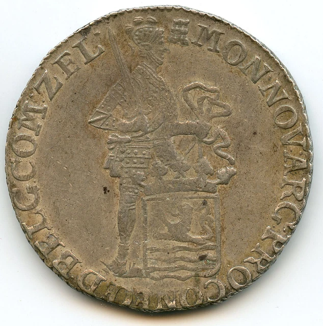 Pays-Bas Republic Batave Occupation French Rijksdaaler 1795 KM-10.6