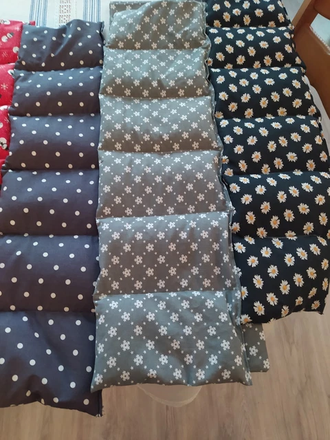 Wärmekissen  Nacken Schulter Bauch 70 x 20 cm Baumwolle/Weizen