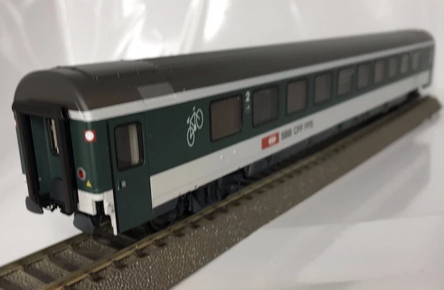 Voiture OCEM 2ème classe B9yfi ETAT livrée verte - MW40211 - LS Models
