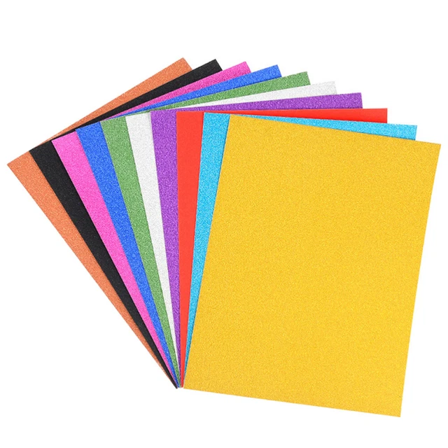 40 hojas para principiantes color deslumbrante brillo brillo caja de cartón
