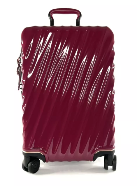 TUMI 19 Degree International Carry On 4 Wheel Expandable Travel Bag Berry