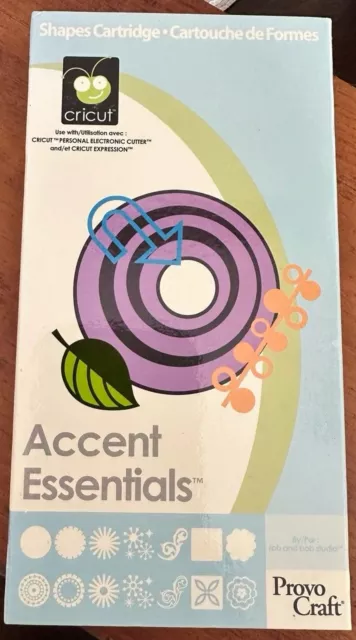 Cricut Expression Cartridge Accent Essentials Shapes Complete Link Stat Unknown