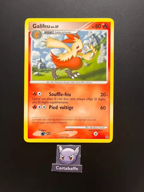 Carte Pokémon Galifeu 45/127 Unco Platine Base NM PROCHE NEUF
