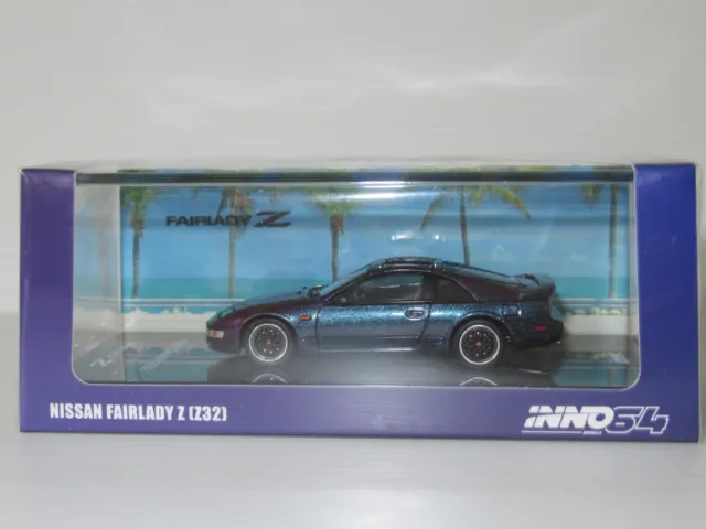 InNo64, Nissan Fairlady Z Z32 (300ZX) Midnight Purple II, HK Ani-Com, 1:64 scale