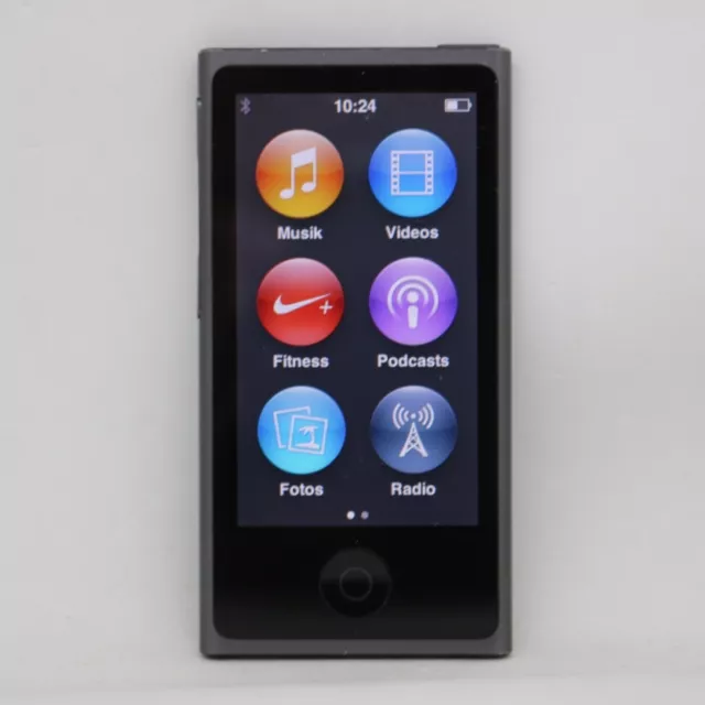 Apple iPod nano 7. Generation Graphit (16GB) MP3 Player / Bluetooth / Händler