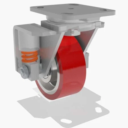 HAMILTON S-SPWH-5TRT-2 Swivel Spring,Loaded Wh 5X2 Ultralast-2