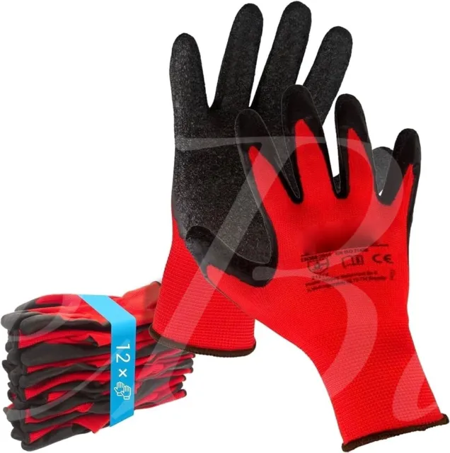 12x paire gant de travail T9 ( taille: L)