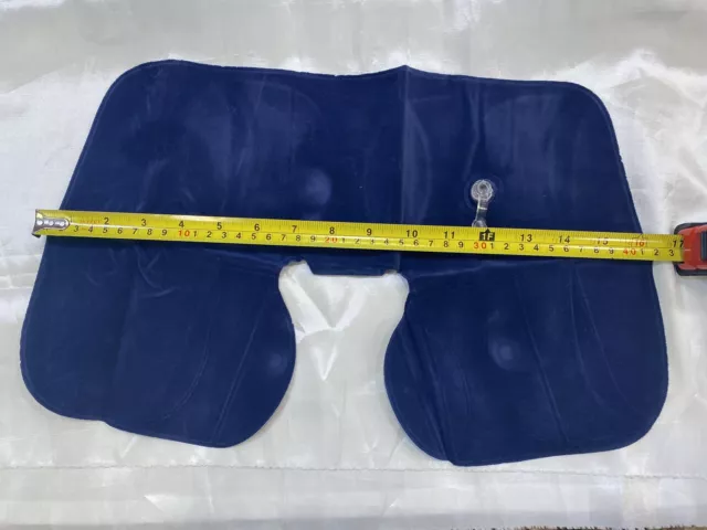 Inflatable neck pillow