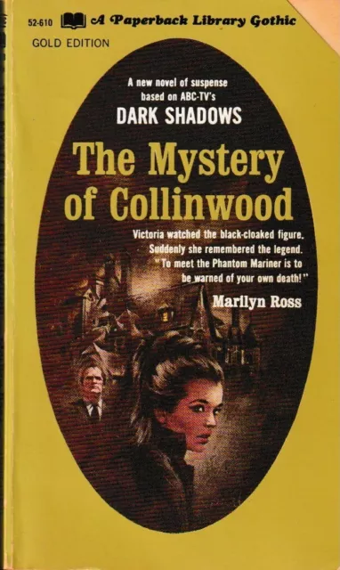 The Mystery of Collinwood by Marilyn Ross Dark Shadows book