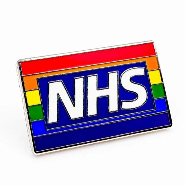 NHS Enamel Lapel Pin Badge - National Health Service UK - Thank You Heroes