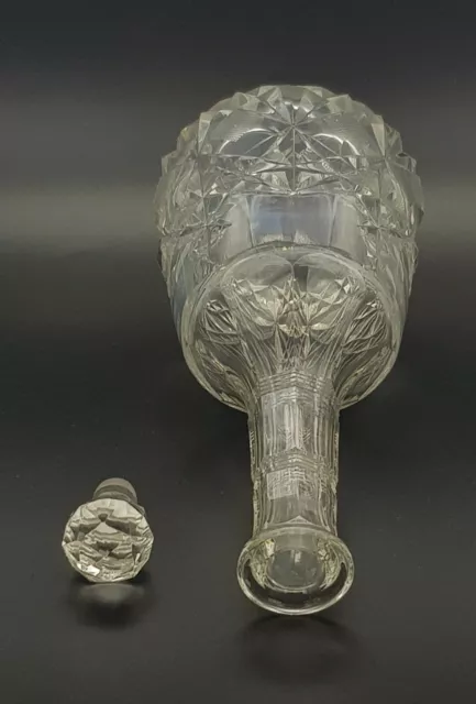 19th Century Cut Glass Liqueur Decanter 3