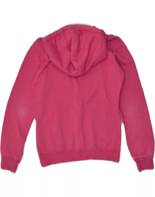 CHAMPION Maglione con cappuccio donna Heritage Fit UK 14 rosa medio cotone GM04 2