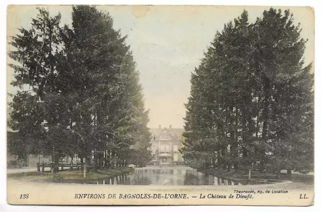 CPA " Environs de BAGNOLES DE L'ORNE - Le Château de Dieufit