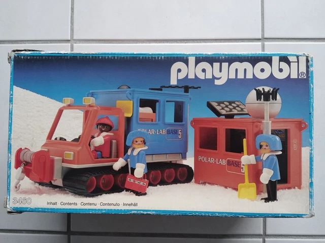 Playmobil 4489 – Explorateur Avec Bateau Zodiac Et Cachalot, Complet (lire Description)