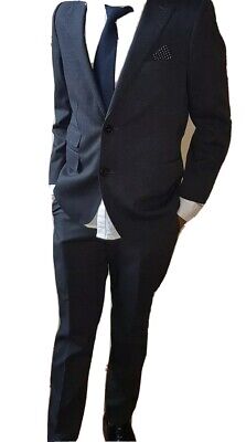 Boys Suit Wedding Formal jacket trousers 8/9 yrs .smart suit