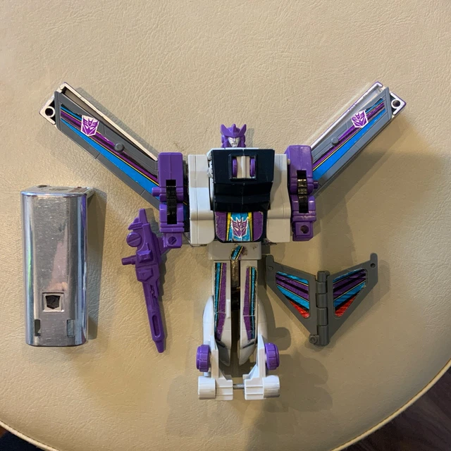 VINTAGE HASBRO TRANSFORMERS G1 Decepticon Triple Changer Octane ...