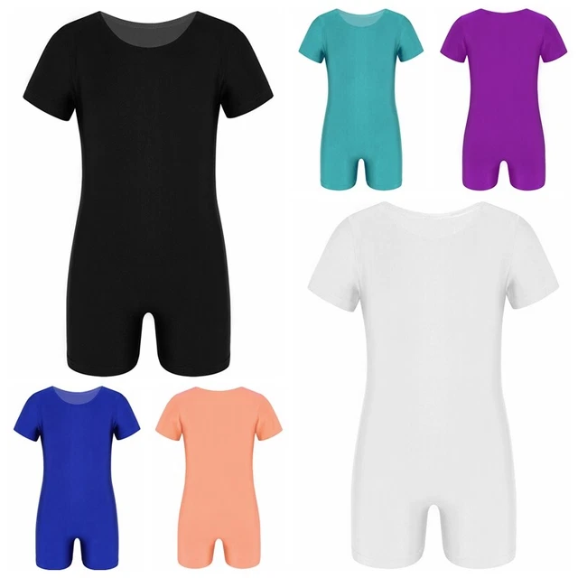 ranrann Justaucorps de Danse Garçon Fille Danseuse Body de Ballet Yoga Gym Sport
