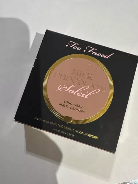 Too faced milk chocolate soleil long wear matte bronzer