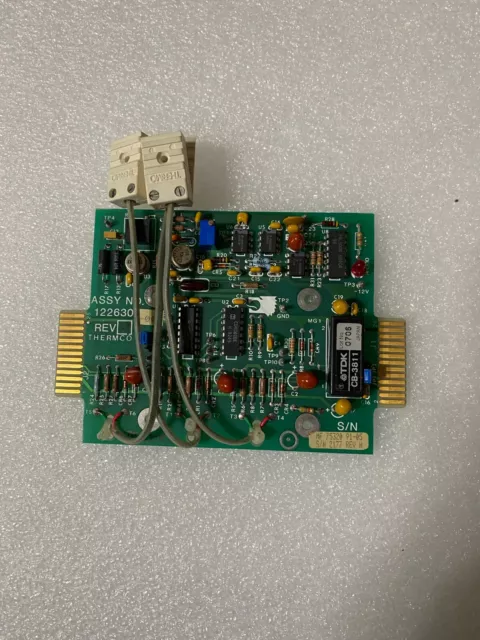 Thermco 122630-003  Overtemperature PCB Board