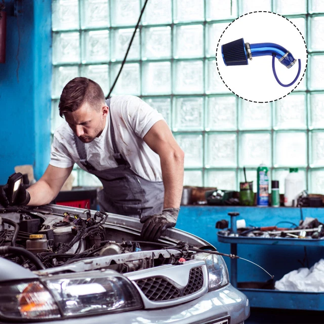 Filtro aria protezione motore 76 mm sistema di aspirazione auto officina