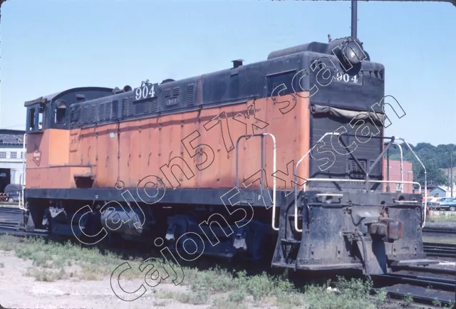 Original Rutsche - MILW Milwaukee Road S12 904 in St. Paul, postfrisch 8/68