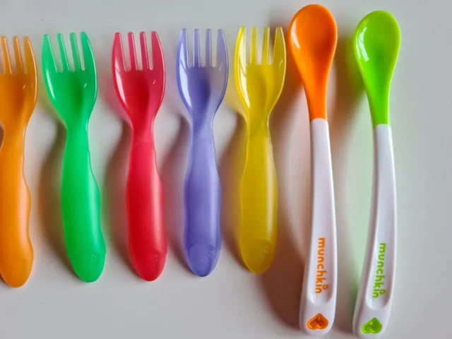 Munchkin - NEW (Without Packaging) - Soft Tip Baby Feeding Spoons & First Years