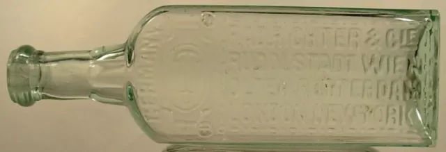 F Ad Richter Rudolstadt Anchor Germany London Ny Medicine Bottle F Ad Richter Rudolstadt Anchor Germany London Ny Medicine Bottle
