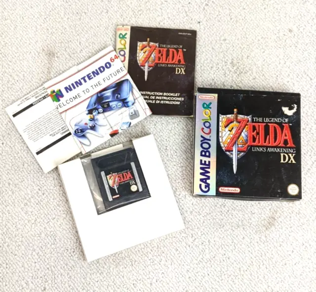 Gameboy Colour The Legend Of Zelda Links Awakening DX Boxed