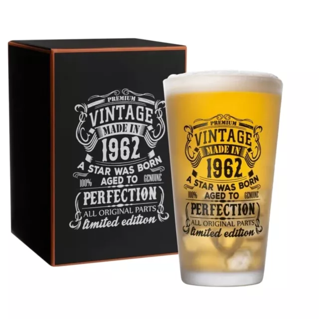 Diversity - 1992 Beer Glass 480ml | 60th Birthday Vintage Beer Pint Glasses