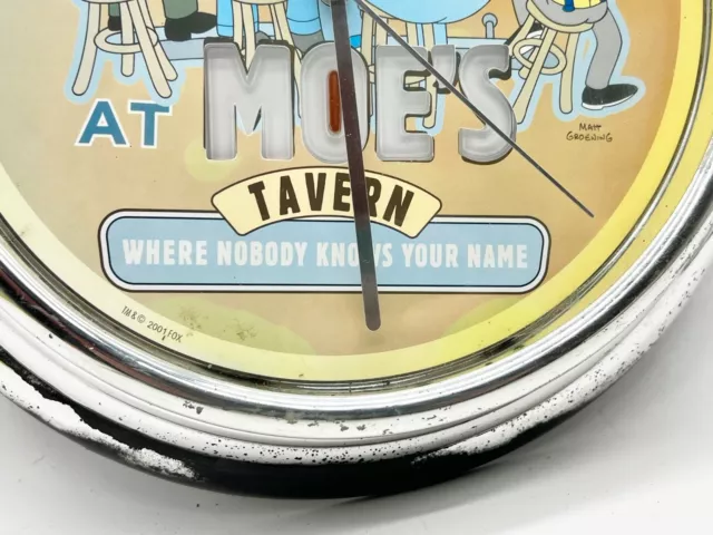 Vintage Moes Tavern Its Duff Time Wanduhr Die Simpsons 2