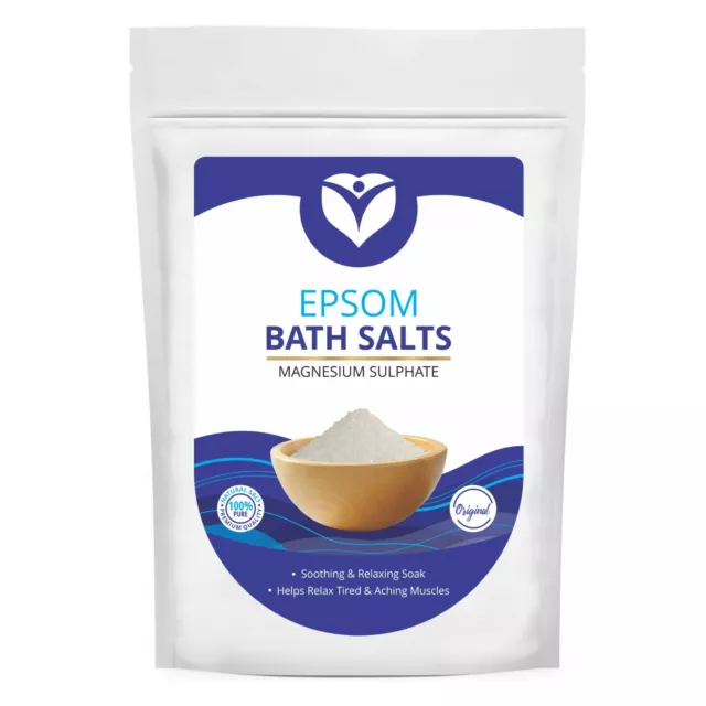 Epsom Bath Salts Spa Natural Magnesium Sulphate Relax Muscle Joints Aches Pain