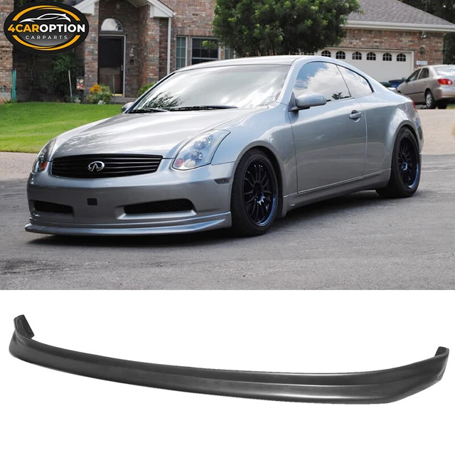 Fits 03-04 Infiniti G35 Sedan Ns PU Front Bumper Lip Spoiler