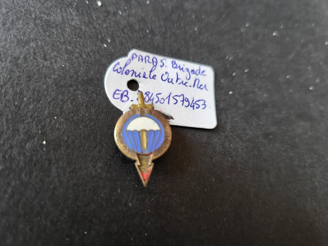 VIEUX PINS INSIGNE 1/2 brigade SAS 1er RPIMA BAYONNE indochine EUR 8,00 ...