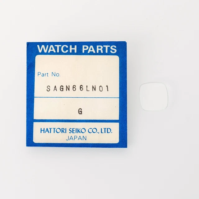 NOS SEIKO WATCH Crystal Part SAGN66LN01 Replacement Brand New Old Stock