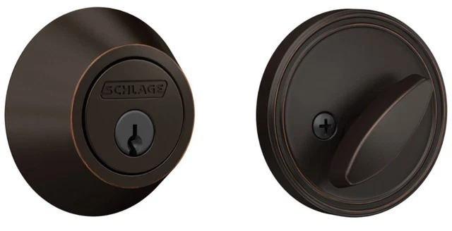 Schlage JD60 Single Cylinder Deadbolt (Formerly Dexter)