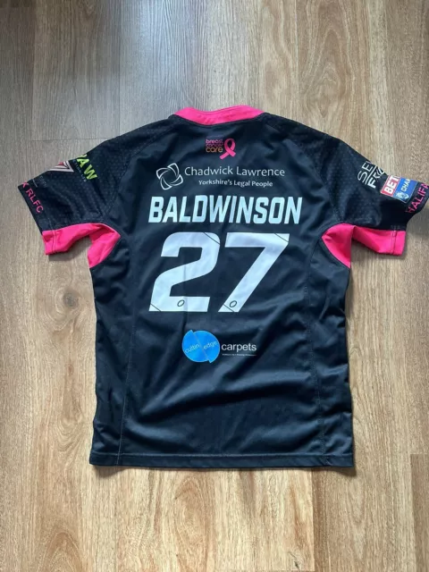 Halifax RLFC player Issue Worn rugby league Shirt 2018 XL