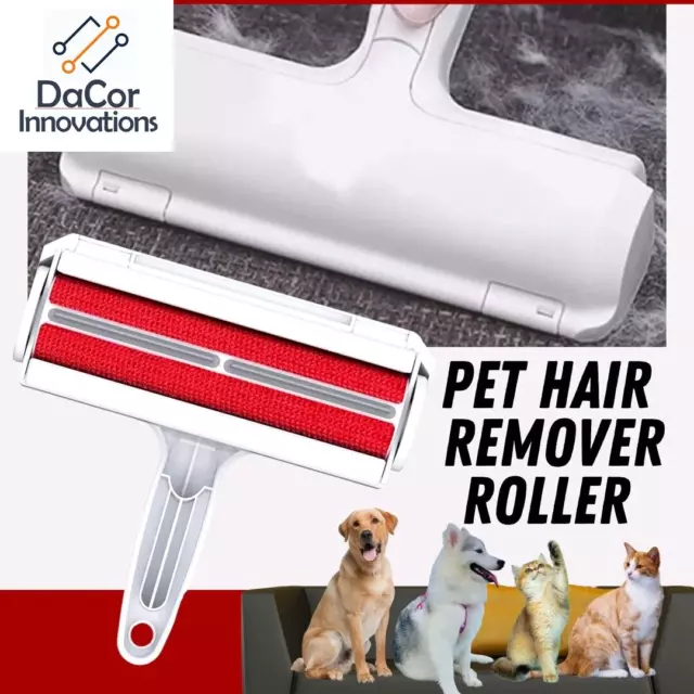 Pet Hair Brush Roller Remover Reusable Dog Cat Hair Roller Cleaning Brush