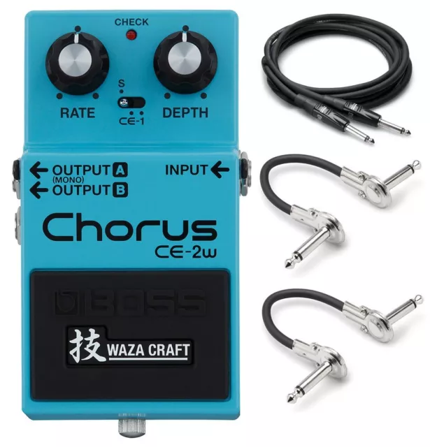 Neu Boss CE-2W Waza Craft Chorus Effektpedal für Gitarre