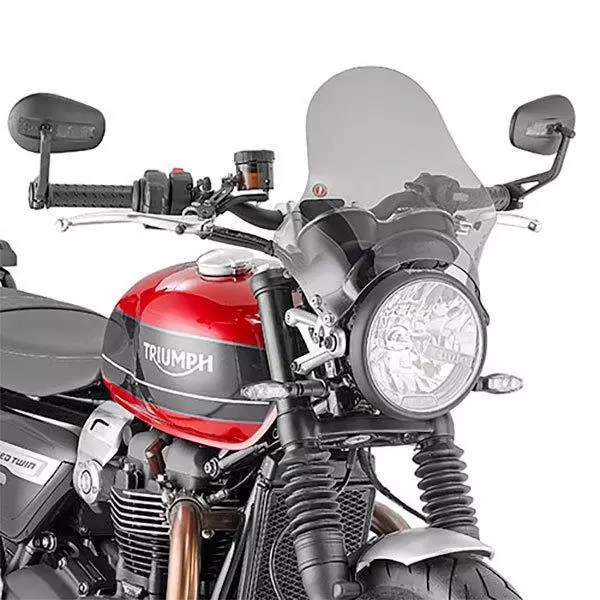 Givi A210 Universal Motorrad Motorrad Fliegenschirm Windschutzscheibe Geräuchertönung