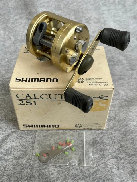 SHIMANO CALCUTTA 250 Baitcasting Fishing Reel Forged Aluminum